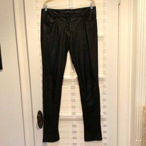 Theory Leather Napalan Tirana L Pants